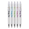 G2 Fashion Premium Gel Pens, Retractable, Fine 0.7 Mm, Assorted Ink And Barrel Colors, 5/Pack