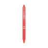 Frixion Clicker Erasable Gel Pen, Retractable, Fine 0.7 Mm, Red Ink, Red Barrel