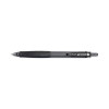 G-Knock Begreen Gel Pen, Retractable, Fine 0.7 Mm, Black Ink, Smoke/Black Barrel, Dozen