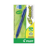 G-Knock Begreen Gel Pen, Retractable, Fine 0.7 Mm, Blue Ink, Translucent Blue/Blue Barrel, Dozen