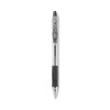 Easytouch Ballpoint Pen, Retractable, Medium 1 Mm, Black Ink, Clear Barrel, Dozen