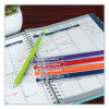 Frixion Colorsticks Erasable Gel Pen, Stick, Fine 0.7Mm, Assorted Ink And Barrel Colors, 10/Pack