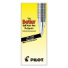 Better Ballpoint Pen, Stick, Fine 0.7 Mm, Black Ink, Smoke Barrel, Dozen