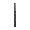 Precise V5 Rollerball Pen, Stick, Extra-Fine 0.5 Mm, Black Ink, Black/Clear Barrel, Dozen