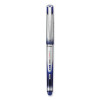 Vball Grip Liquid Ink Rollerball Pen, Stick, Fine 0.7 Mm, Blue Ink, Blue/Silver Barrel, Dozen