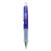 Dr. Grip Gel Pen, Retractable, Fine 0.7 Mm, Black Ink, Translucent Purple Barrel