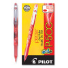 Precise P-500 Gel Pen, Stick, Extra-Fine 0.5 Mm, Red Ink, Red Barrel, Dozen