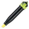 Frixion Light Erasable Highlighter, Yellow Ink, Chisel Tip, Yellow/Black Barrel, Dozen