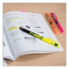Frixion Light Erasable Highlighter, Yellow Ink, Chisel Tip, Yellow/Black Barrel, Dozen