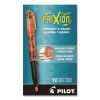 Frixion Light Erasable Highlighter, Orange Ink, Chisel Tip, Orange/Black Barrel, Dozen