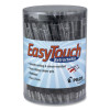 Easytouch Ballpoint Pen, Retractable, Fine 0.7 Mm, Black Ink, Clear Barrel, 36/Pack