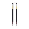 Refill For Pilot G2 Gel Ink Pens, Bold Conical Tip, Black Ink, 2/Pack