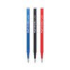 Refill For Pilot Frixion Erasable, Frixion Ball, Frixion Clicker And Frixion Lx Gel Ink Pens, Fine-Tip, Assorted Ink, 3/Pack
