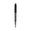 Varsity Fountain Pen, Medium 1 Mm, Purple Ink, Clear/Black/Purple Barrel