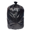 Eco Strong Plus Can Liners, 33 Gal, 1 Mil, 33" x 39", Black, Perforated Roll, 150/Carton