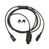 Y Splitter Headset Adapter For Training Purposes, Black