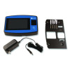 Biometric Fingerprint Touch Tablet Time Clock System, Unlimited Employees, Black/Blue