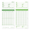 Time Clock Cards For Upunch Hn1000/Hn3000/Hn3600, Two Sides, 7.5 X 3.5, 100/Pack