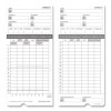 Time Clock Cards For Upunch Hn4000, Two Sides, 7.37 X 3.37, 50/Pack