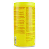 Disinfecting Wipes, 7 x 8, Lemon, White, 75 Wipes/Canister, 6 Canisters/Carton