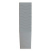 Time Card Rack, 10 Pockets, Plastic, Light Gray
