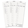 Time Clock Cards For Pyramid Technologies 4000, One Side, 3.5 X 8.5, 100/Pack