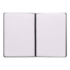 Soft Cover Notebook, College Rule, Black Cover, (96) 8.2 x 5.11 Sheets