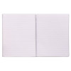 Soft Cover Notebook, College Rule, Pebble Cover, (96) 11 x 8.5 Sheets