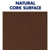 Cork Panels, 12" x 0.38" x 12", Brown, 4/Pack