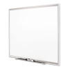 Classic Series Porcelain Magnetic Dry Erase Board, 96" x 48", White Surface, Satin Aluminum Frame