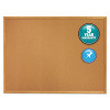 Classic Series Cork Bulletin Board, 96" x 48", Tan Surface, Oak Finished Fiberboard (Mdf) Frame