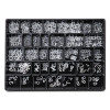 4400 Series Character Set For Felt Surfaces, 1" Tall, White Characters, 300/Set