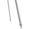 Aluminum Heavy-Duty Display Easel, 38" To 66" Tall, Silver, Supports Up To 45 Lb