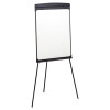 Magnetic Dry Erase Easel, 27" x 35", Graphite Surface, Graphite Gray Plastic Frame