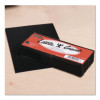 Chalkboard Eraser, 5" x 2" x 1", Black/Red