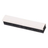 Deluxe Chalkboard Eraser/Cleaner, 12" x 2" x 1.63", Charcoal/White
