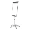 Prestige 2 Mobile Presentation Easel With Extendable Easel Pad Arms, 36" x 24", White Surface, Black/Gray Metal/Plastic Frame