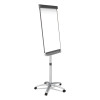 Prestige 2 Mobile Presentation Easel With Extendable Easel Pad Arms, 36" x 24", White Surface, Black/Gray Metal/Plastic Frame