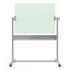 Infinity Glass Dry-Erase Board Presentation Easel, 24" x 36", White Surface