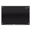 Infinity Magnetic Glass Marker Board, 96" x 48", Black Surface