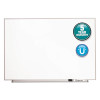 Matrix Magnetic Boards, 34" x 23", White Surface, Satin Aluminum Frame