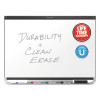 Prestige 2 Duramax Magnetic Porcelain, 96" x 48", White Surface, Graphite Gray Fiberboard/Plastic Frame