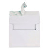 Greeting Card/Invitation Envelope, A-2, Square Flap, Redi-Strip Adhesive Closure, 4.38 x 5.75, White, 100/Box