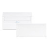 Redi-Seal Envelope, #10, Commercial Flap, Redi-Seal Adhesive Closure, 4.13 x 9.5, White, 500/Box