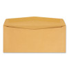 Kraft Envelope, #11, Commercial Flap, Gummed Closure, 4.5 X 10.38, Brown Kraft, 500/Box