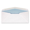 Security Tint Window Envelope, #10, Bankers Flap, Gummed Closure, 4.13 x 9.5, White, 500/Box