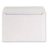 Open-Side Booklet Envelope, #6 1/2, Hub Flap, Gummed Closure, 6 X 9, White, 100/Box