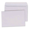 Open-Side Booklet Envelope, #6 1/2, Hub Flap, Gummed Closure, 6 X 9, White, 100/Box