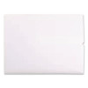 Open-Side Booklet Envelope, #10 1/2, Cheese Blade Flap, Gummed Closure, 9 X 12, White, 250/Box