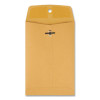 Clasp Envelope, 28 Lb Bond Weight Kraft, #35, Square Flap, Clasp/Gummed Closure, 5 x 7.5, Brown Kraft, 100/Box